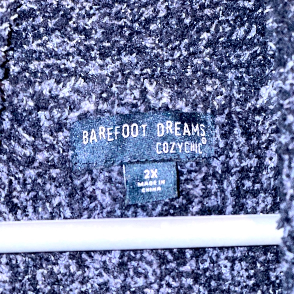 Barefoot Dreams CozyChic Cable Cardigan 2X